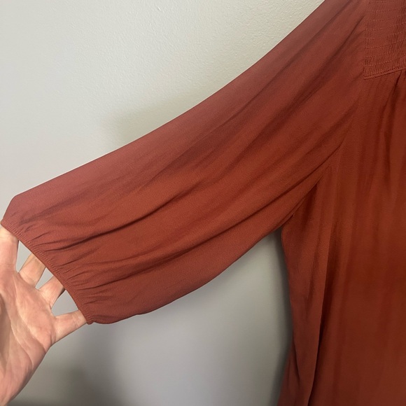 Torrid - Rust Colour Blouse - Picture 4 of 5